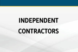 Independent Contractor Workshop: How to Comply and Avoid the IRS/DOL Crackdown