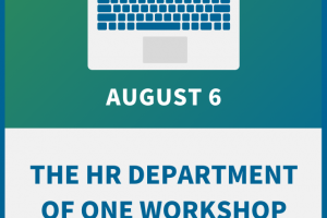 The HR Department of One Workshop