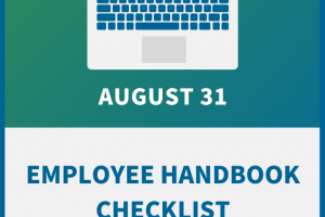 Employee Handbook Checklist: Required Changes for the 2nd Half of 2022