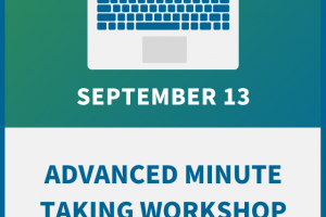 Advanced Minute Taking Workshop