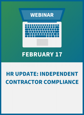 HR Update: Independent Contractor Compliance