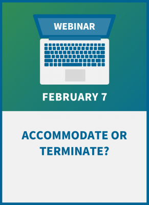 Accommodate or Terminate? How to Legally Draw the Line